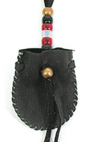 Native American Indian Buckskin Medicine Bag