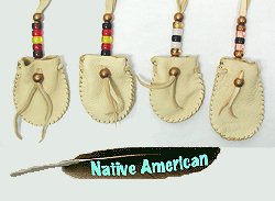 Native American Indian Sage Medicine Bag