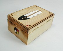 Pine Ridge Lakota Smudging Box 