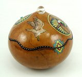 Native American Indian ceremonial horse jewelry box