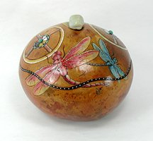 Native American Indian ceremonial horse jewelry box