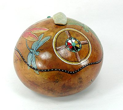 Hawk Spirit Ceremonial Smudge Prayer Jewelry Box