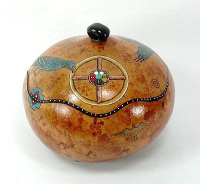 Hawk Spirit Ceremonial Smudge Prayer Jewelry Box