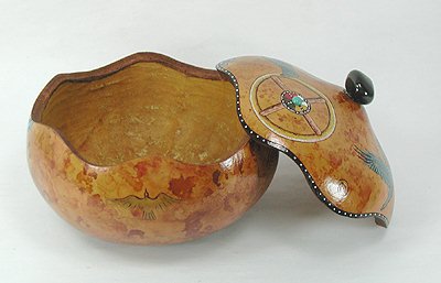 Hawk Spirit Ceremonial Smudge Prayer Jewelry Box