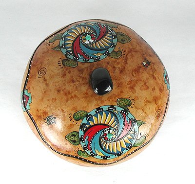 Turtle Spirit Ceremonial Smudge Prayer Jewelry Box