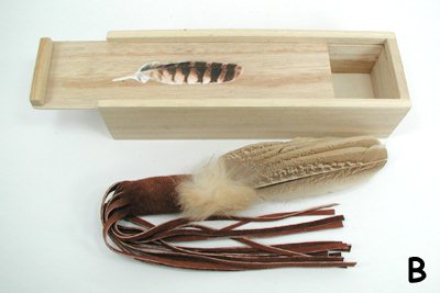 Pine Ridge Lakota smudge box