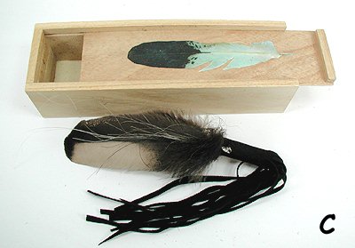 Pine Ridge Lakota smudge box