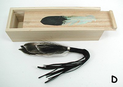 Pine Ridge Lakota smudge box