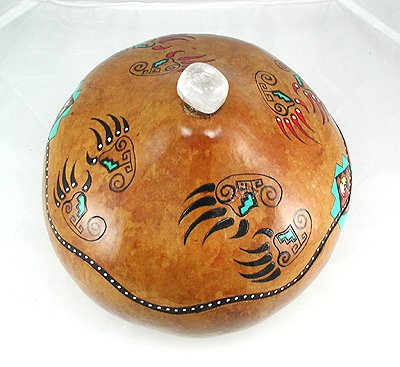 Hawk Spirit Ceremonial Smudge Prayer Jewelry Box
