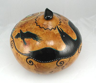 Hawk Spirit Ceremonial Smudge Prayer Jewelry Box