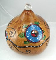 Native American Indian ceremonial horse jewelry box