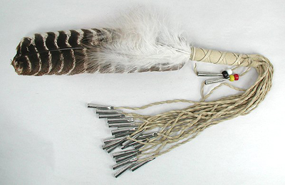 Smudge Fan Feather 