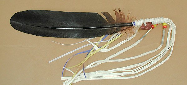 Smudge Fan Feather 
