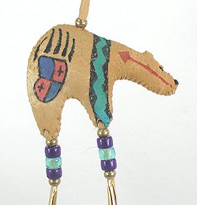 Native American Indian Buckskin Spirit Bear