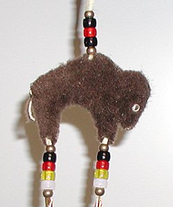 Native American Indian Buckskin Spirit Buffalo