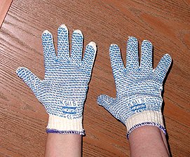 horse grooming gloves