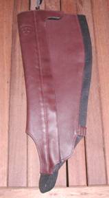 Ariat leather half chaps