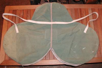 Canvas English saddle carrier