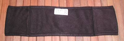 Canvas English saddle carrier