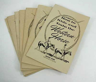 Professor Beery How to Ride and Train the Western Horse 7-Book Set 1967