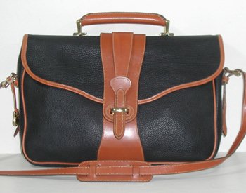 Authentic Dooney and Bourke All Weather Leather Briefcase