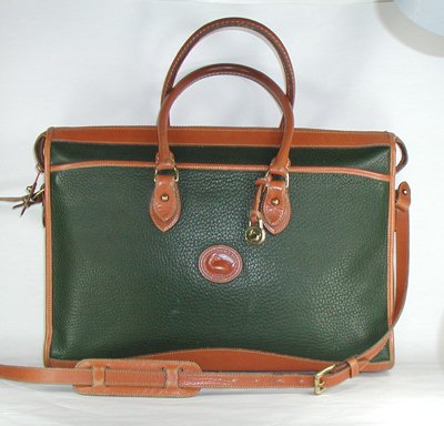 Authentic Dooney and Bourke All Weather Leather Briefcase