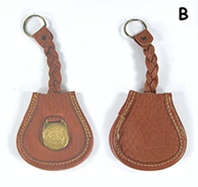 Authentic Dooney and Bourke All Weather Leather Original PB2 Key Fob