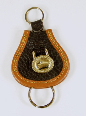 Authentic Dooney and Bourke All Weather Leather Original PB2 Duck Key Fob
