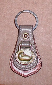 Dooney and Bourke All-Weather Leather Key Fob