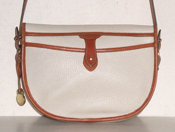 Dooney and Bourke All Weather Leather Saddle Bag