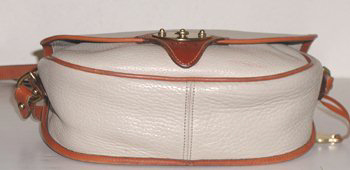Dooney and Bourke All Weather Leather Saddle Bag
