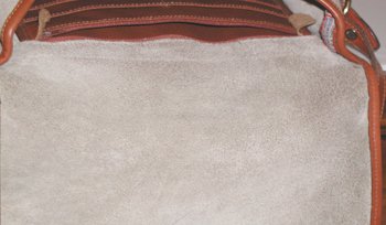 Dooney and Bourke All Weather Leather Saddle Bag
