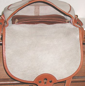 Dooney and Bourke All Weather Leather Saddle Bag