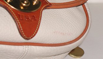Dooney and Bourke All Weather Leather Saddle Bag