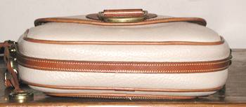 Authentic Dooney and Bourke All Weather Leather Porthole Clutch Shoulder Bag