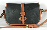 Authentic Dooney and Bourke All Weather Leather Over and Under Handbag