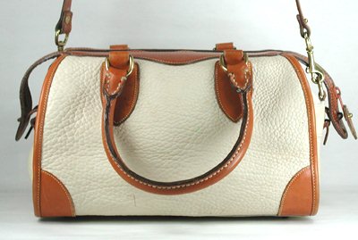 Authentic Dooney and Bourke All Weather Leather Gladstone Satchel 