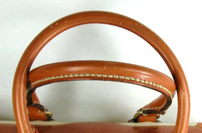 Authentic Dooney and Bourke All Weather Leather Gladstone Satchel 