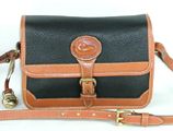 Authentic Dooney & Bourke All Weather Leather Mini Rectangular Surrey bag R81