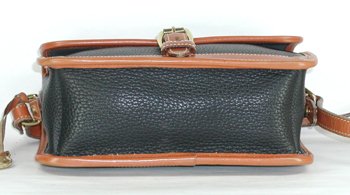 Authentic Dooney & Bourke All Weather Leather Mini Rectangular Surrey bag R81