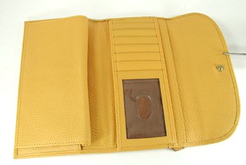 Dooney and Bourke French Leather Wallet palomino