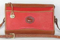 Authentic Dooney and Bourke Zipper Clutch Bag