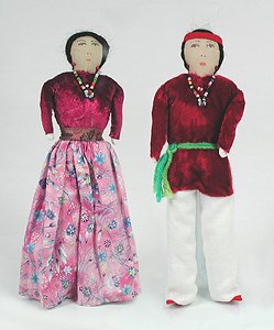 Native American Navajo dolls