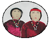 Native American Navajo dolls