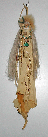 Native American Apache Grandmother Shaman Spirit Doll