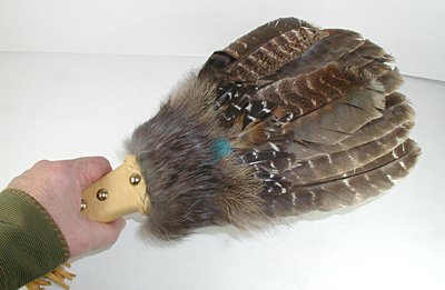 Authentic Native American Ceremonial Dance Fan by Lakota Jewelry Visions