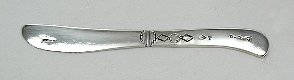 Navajo Handmade Sterling Silver Knife