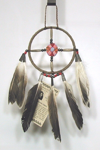 Authentic Native American Medicine Wheel by Navajo artisan Darlene Edsitty