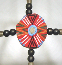 Authentic Native American Medicine Wheel by Navajo artisan Darlene Edsitty