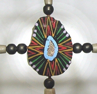 Authentic Native American Medicine Wheel by Navajo artisan Darlene Edsitty